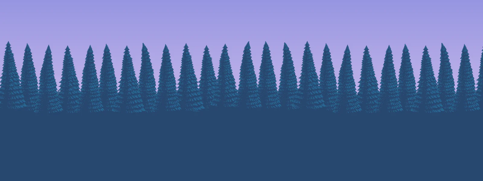 The Hallow biome scene